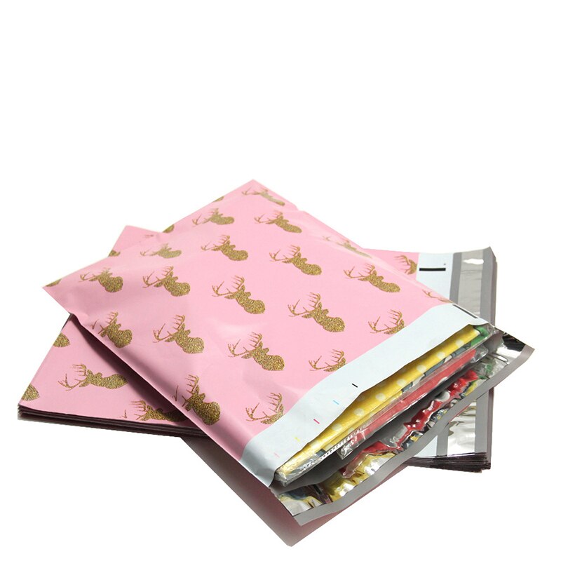 50Stck Kurier Tasche äußern Umschlag Lagerung Taschen Poly Post Tasche Versenden Taschen Selbst Klebe Dichtung Kunststoff Verpackung Beutel 26x37cm