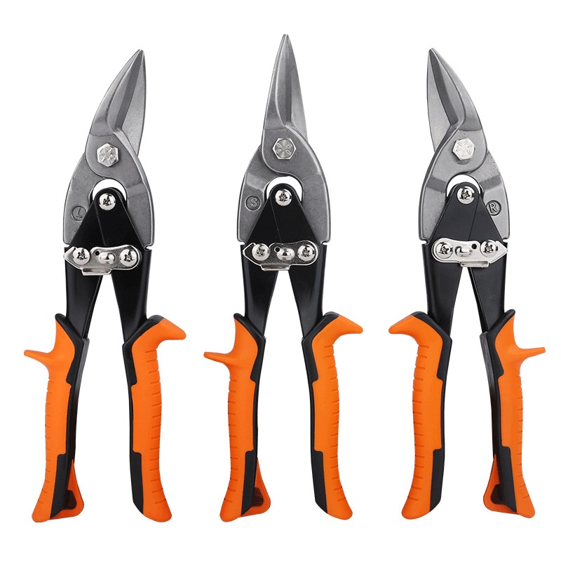 Zinn Blatt Metall schnippen luftfahrt Schere 25CM/10 ''eisen platte schneiden industrielle industrie arbeit platte scher scher haushalt werkzeug