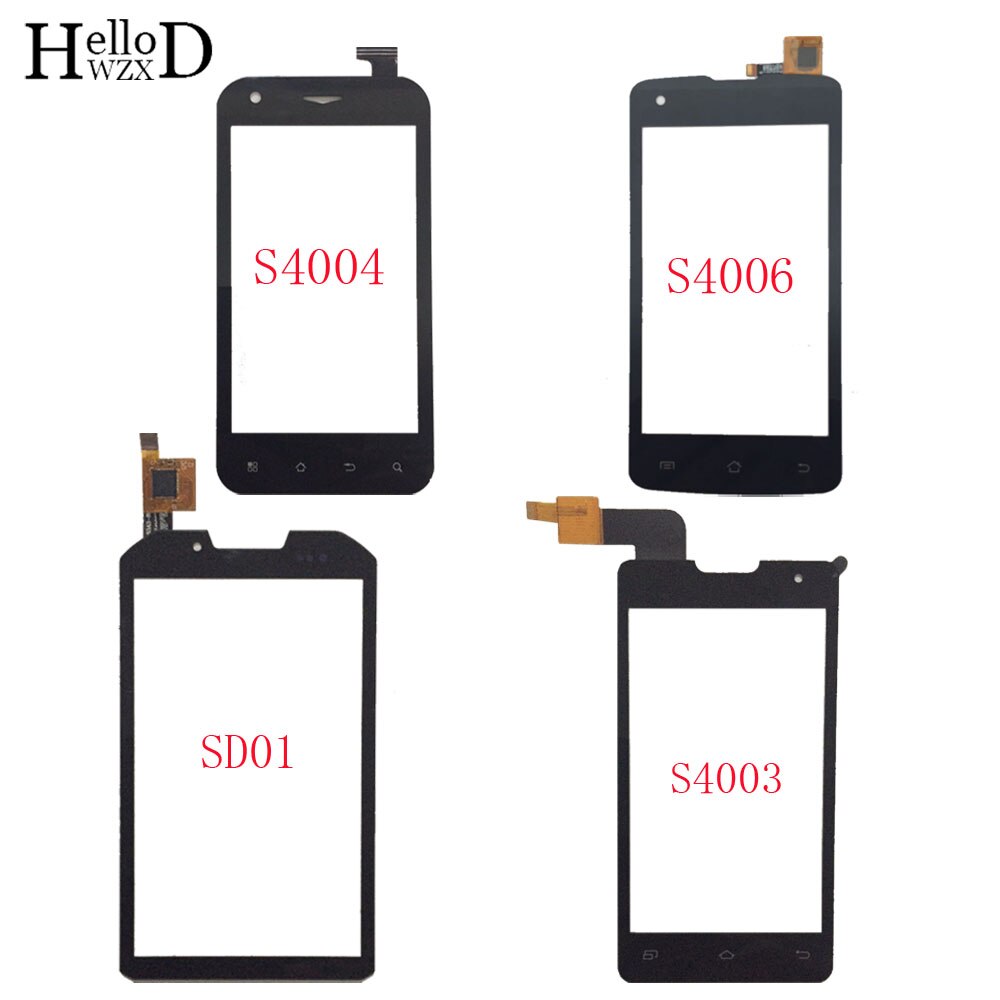 Handy, Mobiltelefon berühren Bildschirm Tafel Für DNS SD01 S4003 S4004 S4006 Touchscreen Digitizer Tafel TouchScreen Teile 3m Kleber Tücher