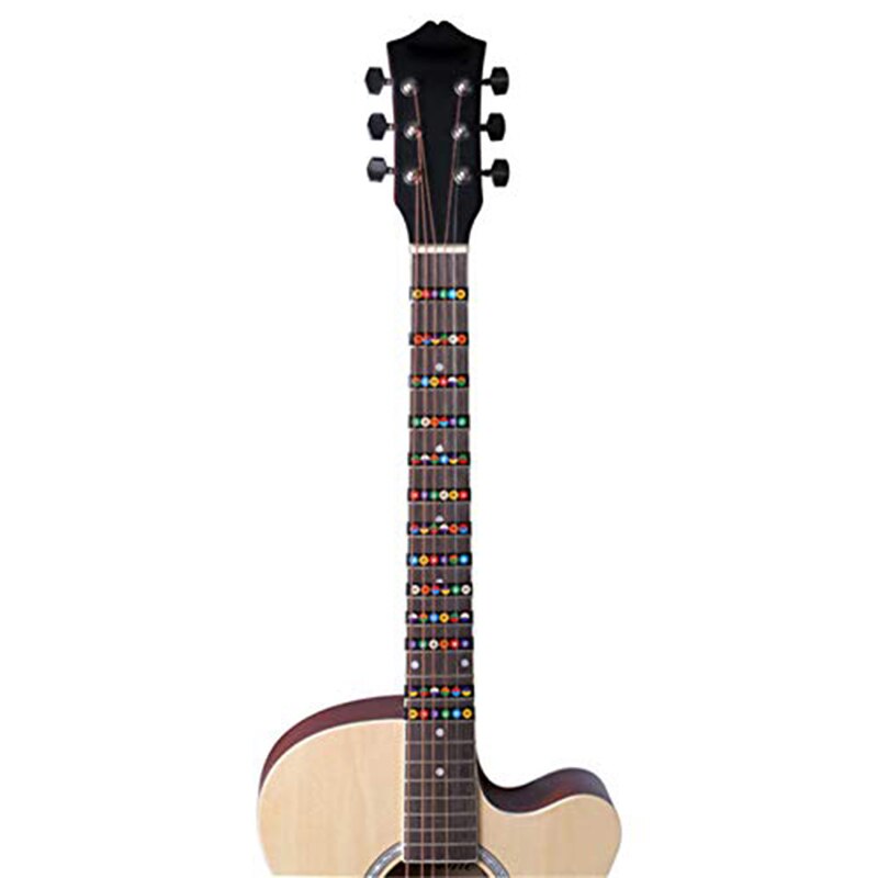 Lernen zu spielen mit eine anmerkung aufkleber für sterben Griffbrett | Kamm geeignet für elektrische gitarre, akustische gitarre, clical gitarre, w