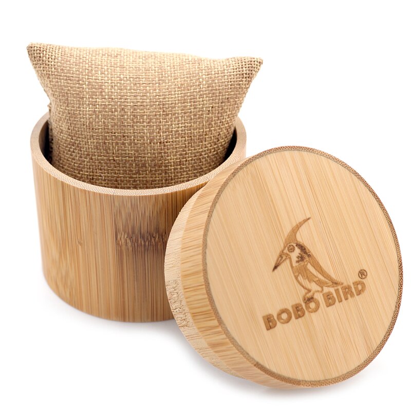 BOBO VOGEL Leere Bambus Kasten für Uhr/Uhr Und Schmuck Boxen