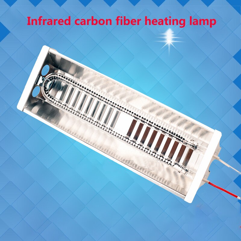 1pc infrarot heizung für heizung physikalische therapie trocknen backen Mangel Backofen fernen infrarot Kohlenstoff Fiber draussen 220V700W