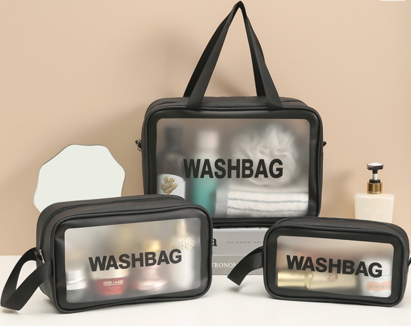 Kosmetik Tasche Tragbare Mehrzweck Lagerung Tasche machen-hoch Tasche für Frauen Hohe Kapazität transparent Groß Mittel Klein