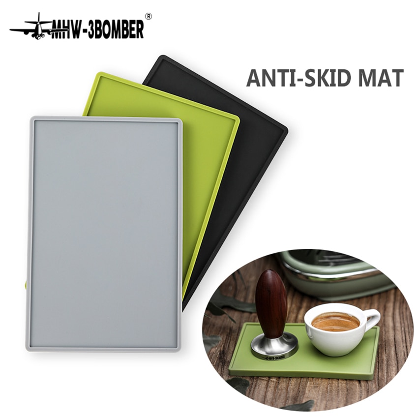 Barista Kaffee Anti-Schleudern matt Espresso Latte Kunst Stift manipulieren Halfter Pad Coffeeware Kaffee Schleifen Weiche Silikon matt 51/53/58MM
