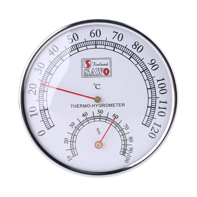 Sauna Thermometer metall fallen Dampf Sauna Zimmer Thermometer Hygrometer Schlecht Und Sauna drinnen draussen Verwendet 62KD