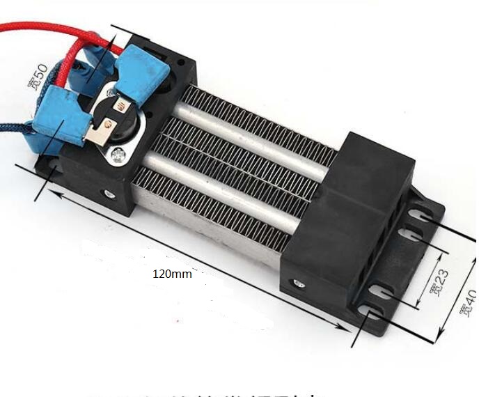 220 v 500 Watt PTC isolierte Halbleiter luft elektrische heizung keramik heizung Pad entfeuchtung heizung 50X120mm