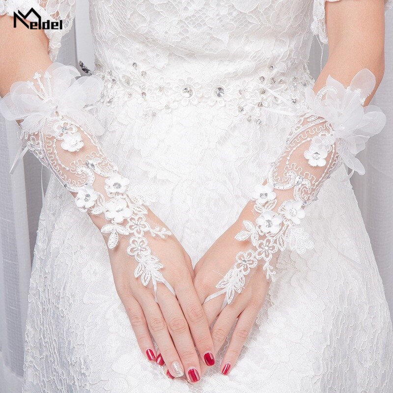 Spitze Finger Hochzeit Handschuhe Spitze Für Braut Hochzeit Zubehör