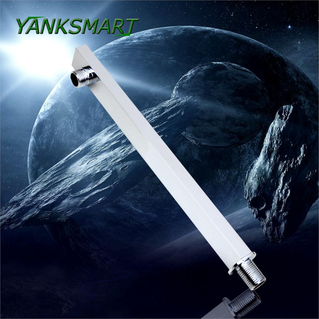 YANKSMART 40cm &Ampere; 60cm Schlecht Zubehör Quadrat Durcheinander Zauberstab Montiert Für Dusche Kopf Dusche Zubehör Regen Dusche Arm