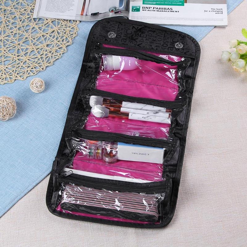 Faltbare machen-hoch Pinsel Halfter fallen Falten Reise Stift Halfter Lagerung Kosmetik Pinsel Tasche Pinsel Veranstalter machen-hoch-Werkzeug Liefern