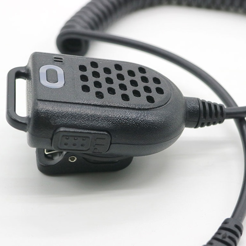 Handheld Radio Mini LED Schulter Lautsprecher Mic 3,5mm Mini Schulter Lautsprecher Mic passen Für KENWOOD TYT F8 BAOFENG UV5R