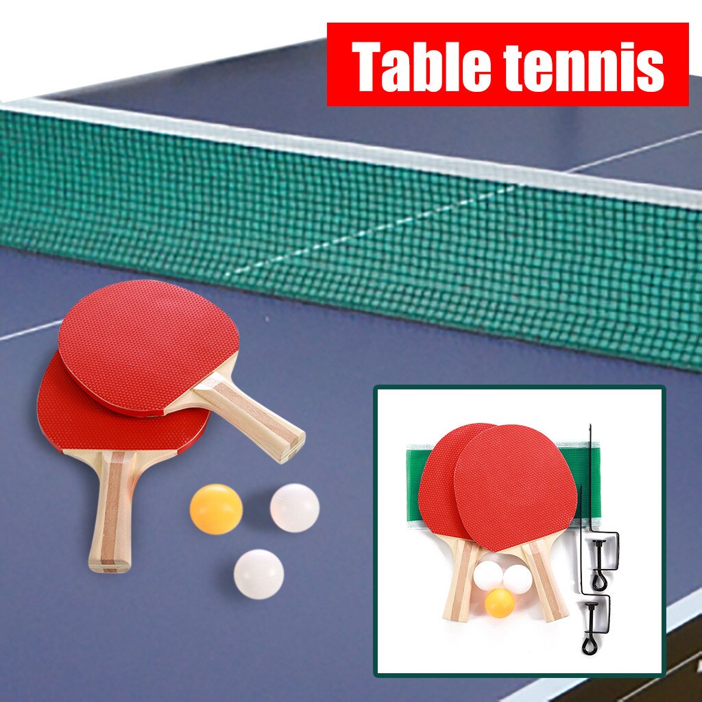 drinnen Spiele Sport Tragbare Tischtennis Netz Halterung Klingeln-Pong Paddel Bausatz einstellen drinnen draussen Fitnessstudio Sport Zubehör Dezember 16th