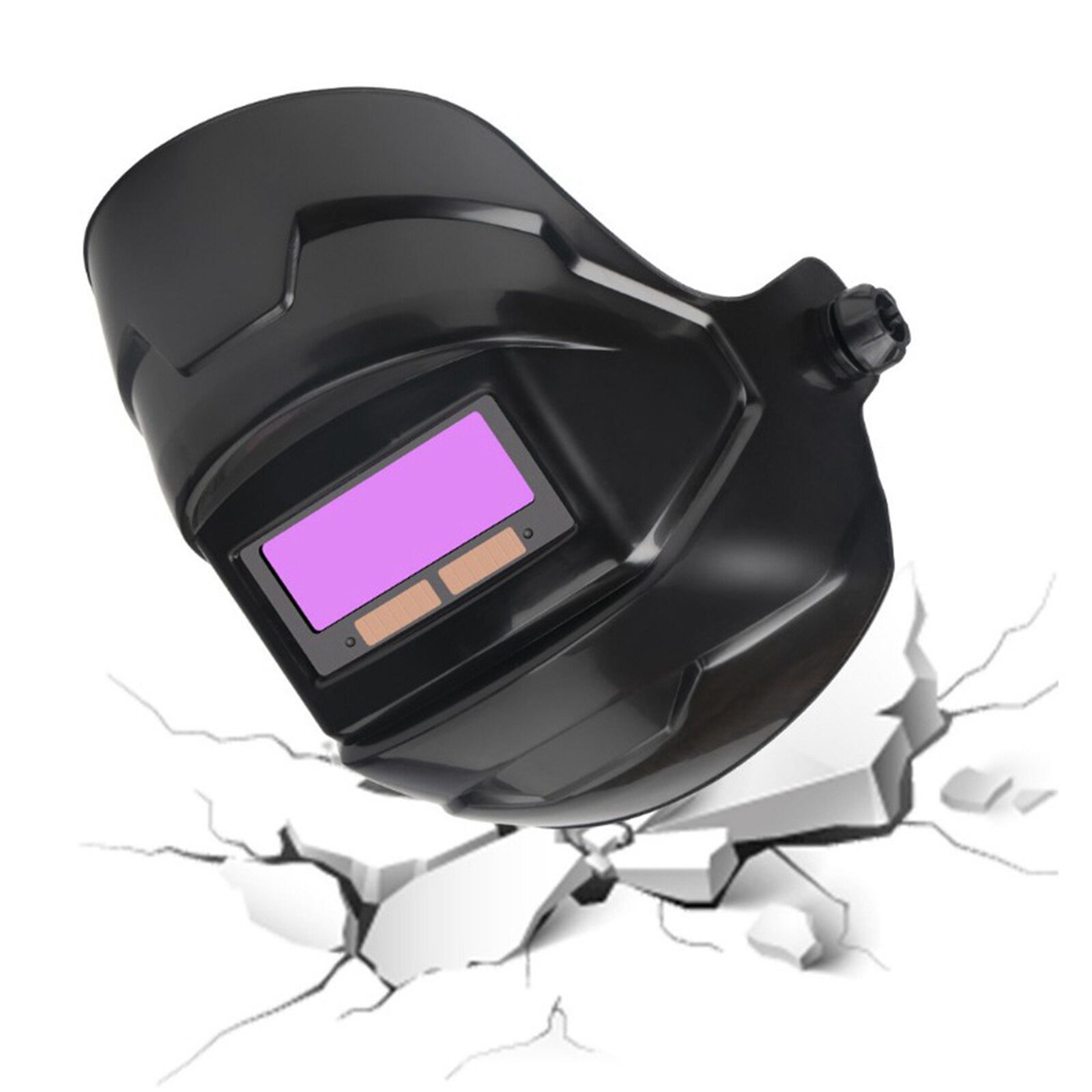 Solar- Betriebene Auto Verdunkelung Schweiß Helm Einstellbar für TIG MIG/ MMA