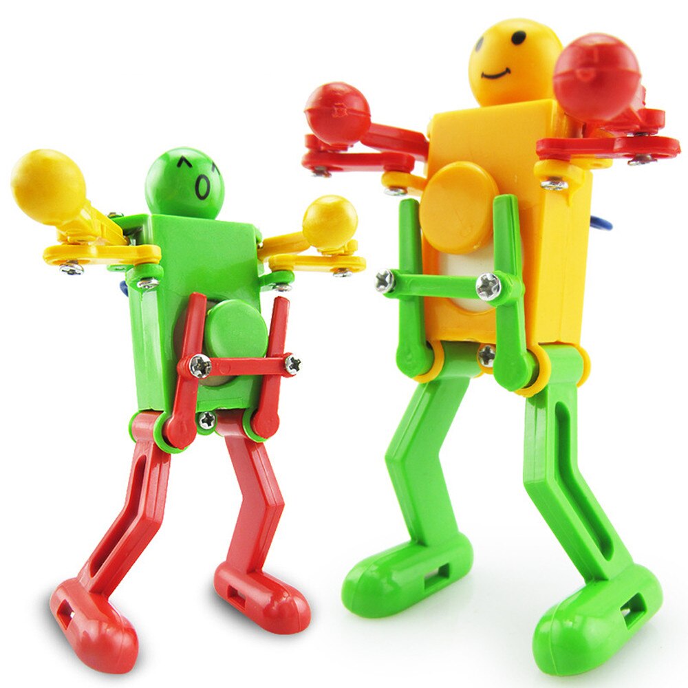 Uhrwerk Wind hoch Tanzen Roboter Spielzeug für Baby freundlicher Entwicklungs Puzzle Spielzeug