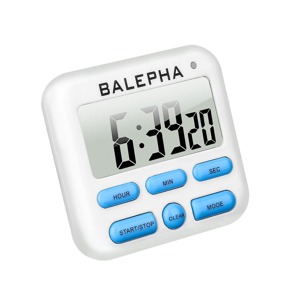 Magnetische Kochen Uhr zählen hoch Nieder Küche Alarm Timer Große LCD Digital Kochen Timer Uhr Küche Alarm Küche Timer