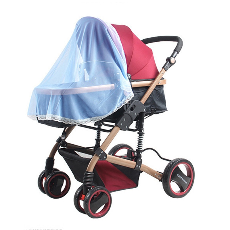 Spitze Kleinkind Baby Kinderwagen Kinderwagen Moskito Insekt Netz Sichere Belüftung Gittergewebe Kinderwagen Schutz Volle Abdeckung/Halbe abdeckung