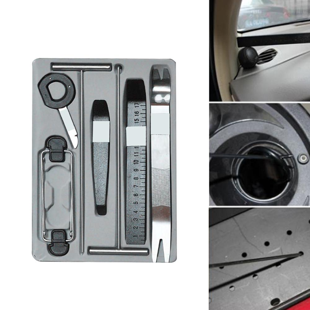 9Stck Auto Radio-Tafel Entfernung Werkzeug Automobil Tafel trimmen Hebeln Bausätze Stereo umrüsten Innen Auto Entfernung Werkzeuge