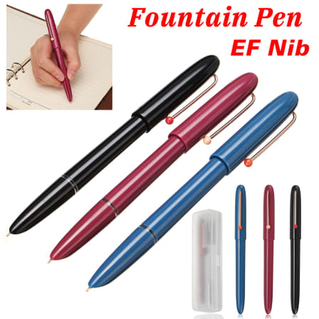 modell Kaco retro Brunnen Stift Kunststoff Tinte Stift EF Feder Tinte Patrone Schmidt Konverter Schreibwaren Büro schule liefert