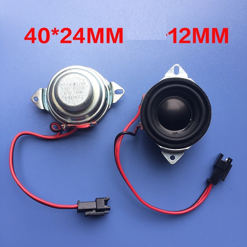 Neue Klang lautsprecher 8 Ohm 1 Watt 8R 1 W lautsprecher 40*24mm dicke 12mm Lautsprecher