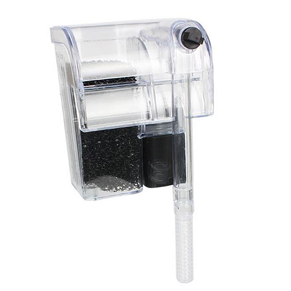 3 in1 Aquarium Auf Zurück Wasserfall Filter Für Fische Panzer Externe Filterung