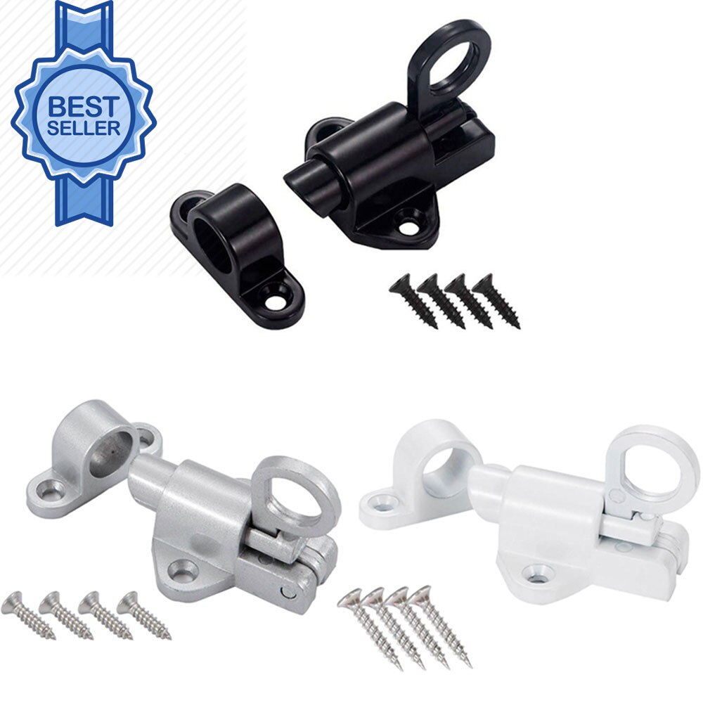 Aluminium Legierung Tür verriegeln Fenster Tor Sicherheit ziehen Ring Frühling prallen Sicherheit Startseite Schiebetüren verriegeln Haspe Schloss