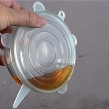 Wiederverwendbare Silizium strecken deckel Universal- deckel Silikon lebensmittel wickeln schüssel topf deckel silikon abdeckung Pfanne kochen lebensmittel frische abdeckung