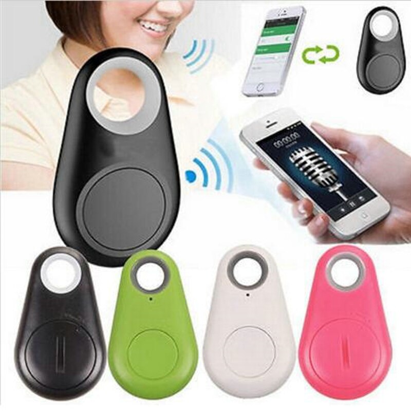 Mini Anti-verloren Pfeife Schlüssel Finder kabellos Alarm Clever Schild Schlüssel Lokalisierer Keychain Tracker Pfeife Klang LED Licht Dinge Tracker