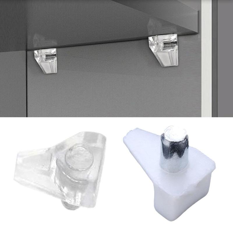 10 Stck Regal Nieten Heringe mit Metall Stift verwöhnen Unterstützung Seperator Festen Schrank Schrank Holz Möbel Halterung Halfter
