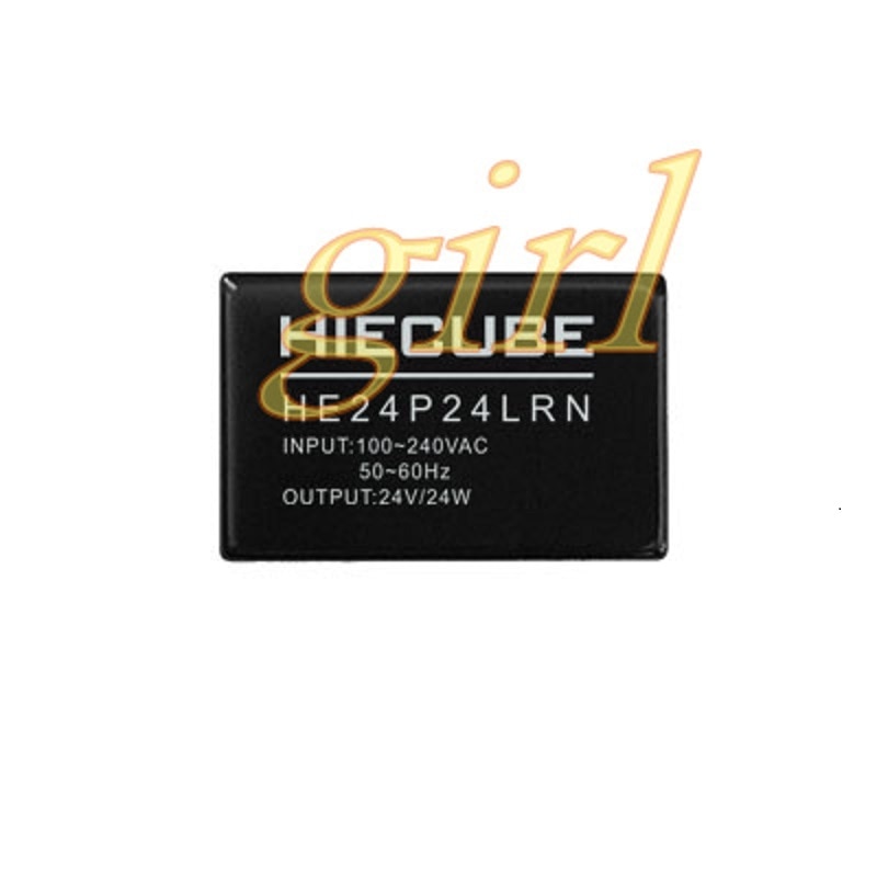 AC-DC Energie modul 24V1A220V zu 24 v modul Energie HIECUBE Isolation acdcHE24P24LRN
