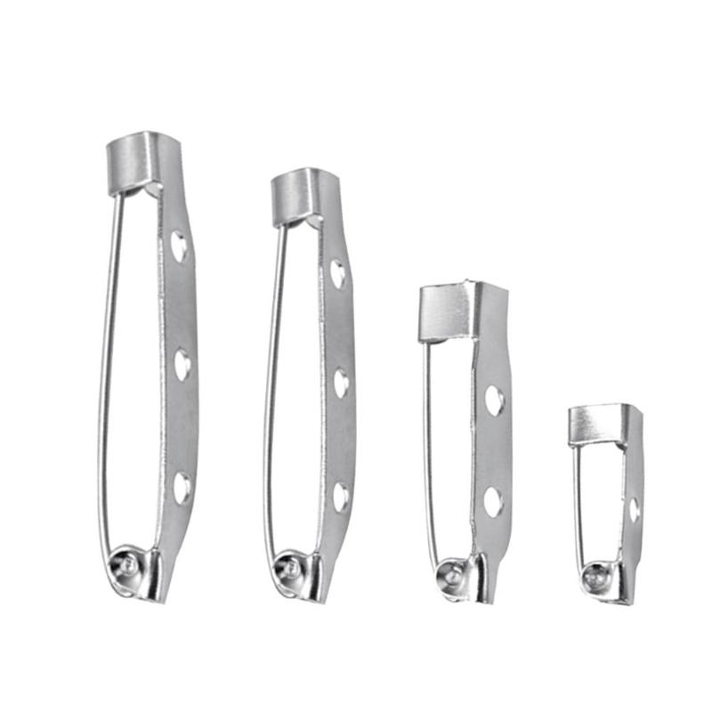 50 stücke 1,5/2,5/3,5/4 cm Brosche Stifte DIY Sicherheit sperren Broschen Tasche Handwerk Brosche Stifte für Kleidung Schmuck Zubehör Sicherheit Stifte