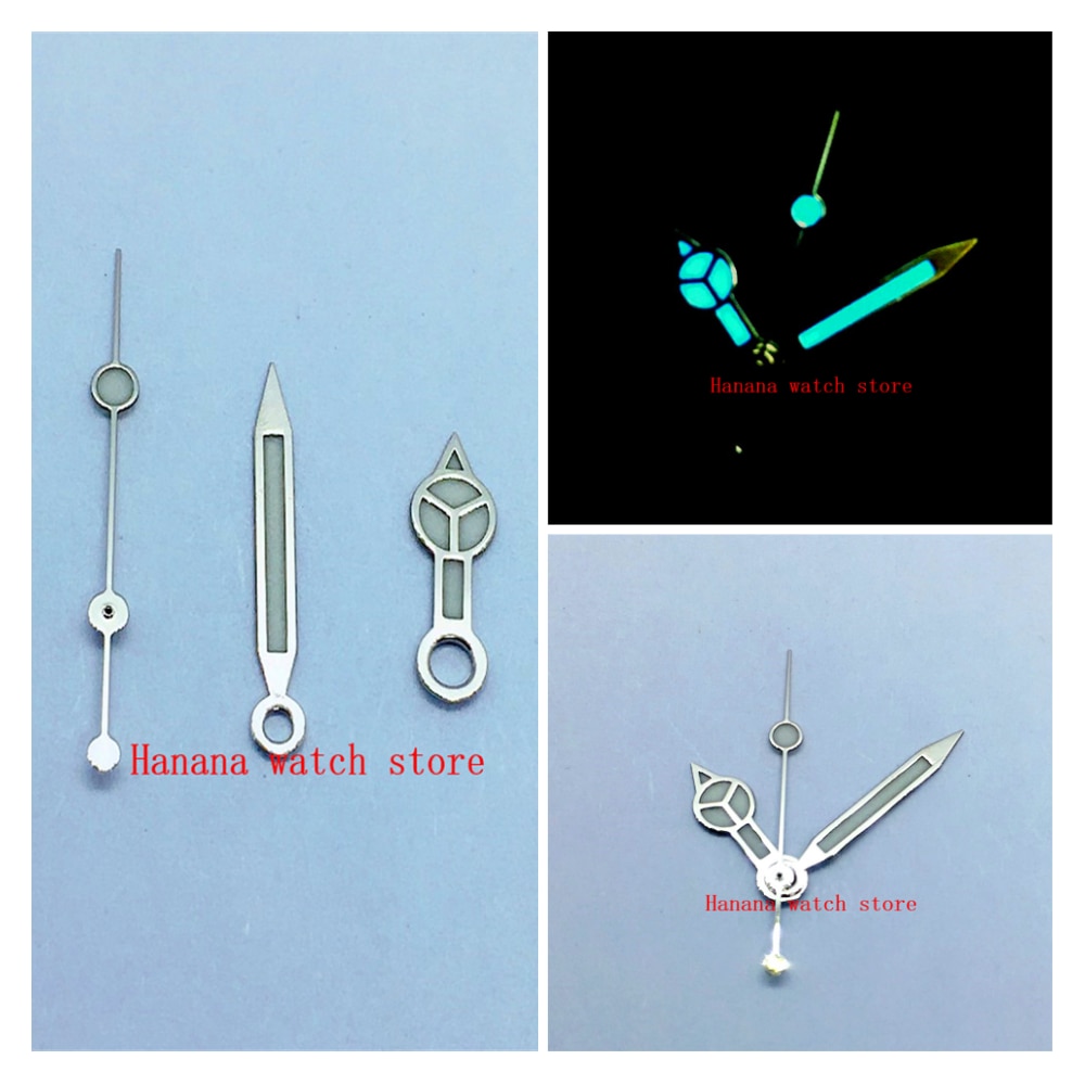 Uhr Hand blaue leucht Hand geeignet für Original 3135 und 3135 bewegung zubehör 3135 uhr Hand leuchtend nadel
