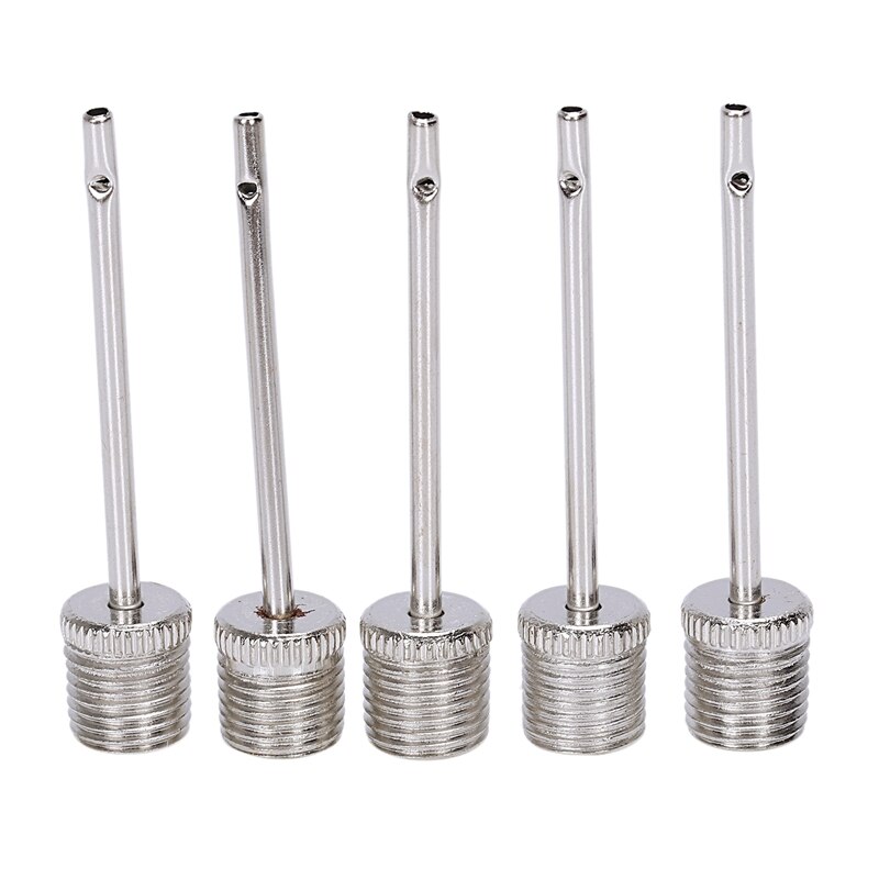5X Sport FußBall Basketball FußBall Ball Aufblasen Pumpe Nadel Adapter-Pack von 5