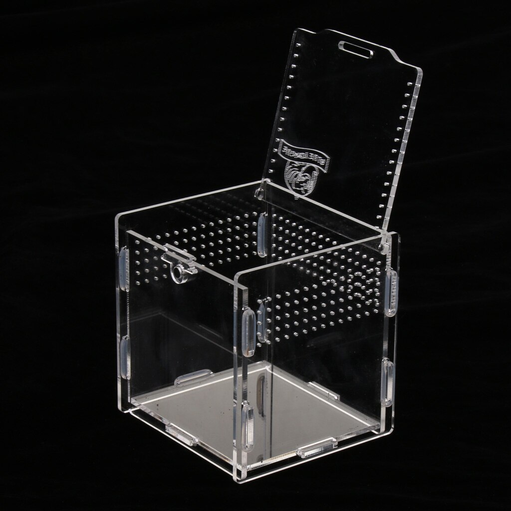 Terrarium Reptil Zucht Kasten Schildkröte Eidechse Haus Acryl