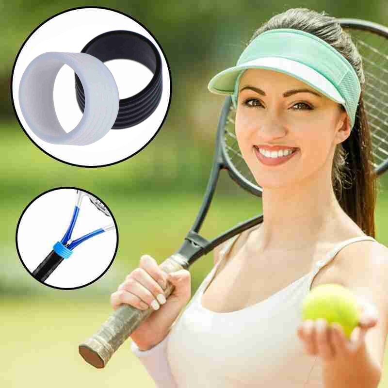 Silikon Tennis Schläger Dichtung Ring dehnbar quetschen Schläger Schweiß Band Dicht Ring über Ring Für Badminton Tennis schläger 1pc