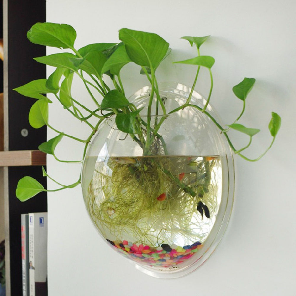 Hängen Blumentopf Glas Ball Vase Terrarium Zauberstab Aquarium Aquarium Behälter Hängen Glas Vase Für Wohnkultur