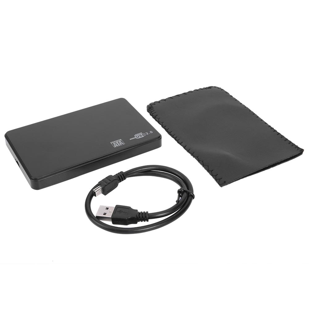 2,5 zoll Festplatte Kasten SATA USB 2,0 HDD fallen Externe Festplatte Gehäbenutzen 480Mbps hoch Geschwindigkeit USB 2,0 seriell ATA SSD Caddie