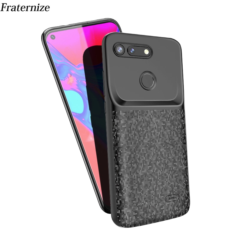 V20 Batterie ladegerät fallen Für Huawei Ehre Ansicht V20 Silikon Stoßfest Batterie fallen Externe schlank Energie Bank Ladung fallen Abdeckung