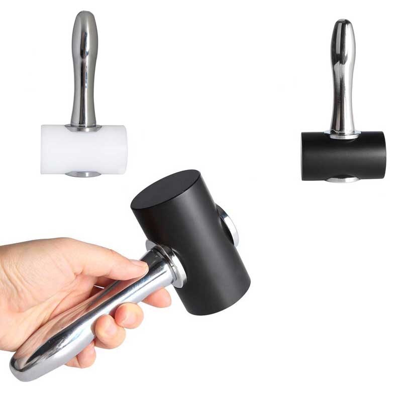 DIY Handgemachte Leder Carving Leder Carving Werkzeug T bilden Hammer Profi Leder Handwerk Werkzeuge WXV