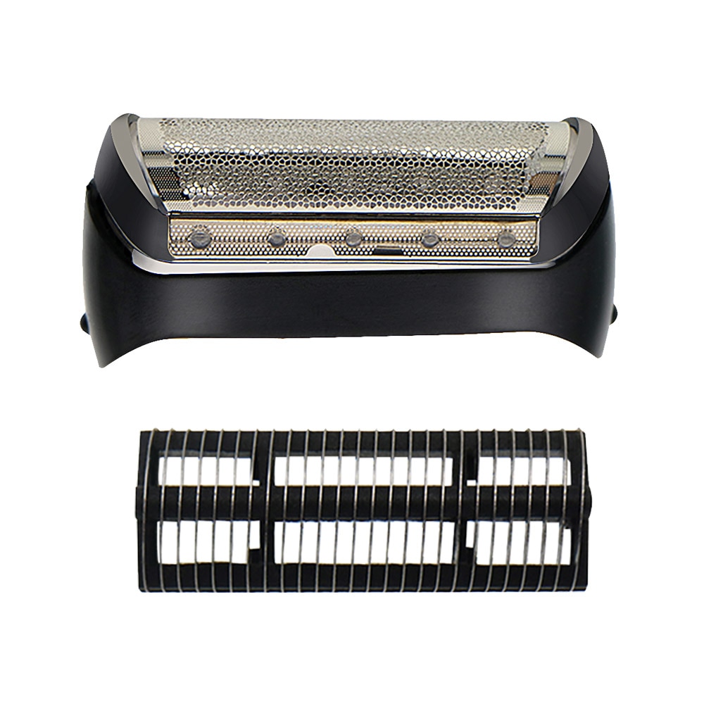 2 teile/satz 10B Rasierer Folie Für BRAUN 10B 1000 Serie 1 170 180 190 1715 1735 1775 Z20 Z30 Z40 5729 2866 rasierer Bildschirm Folie Rasiermesser