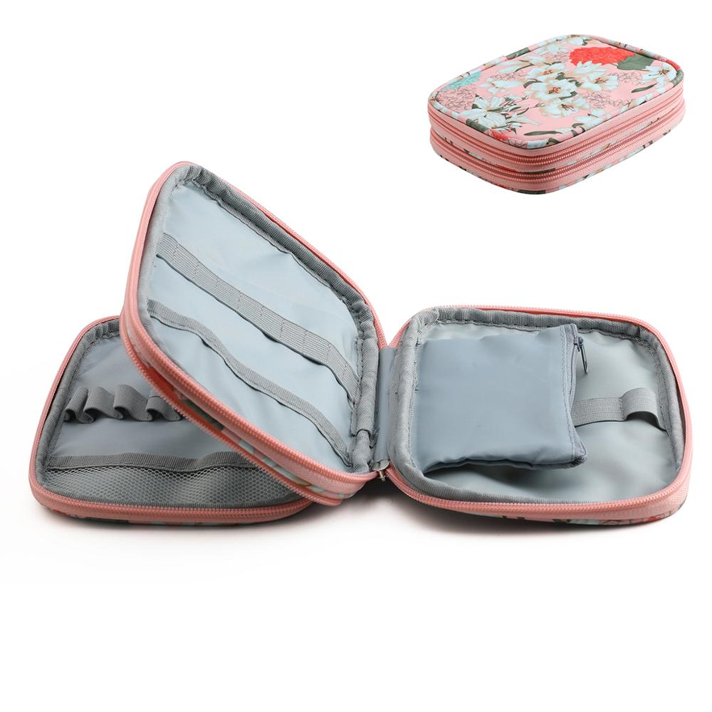 Neue betroffen Nadel Tasche Häkeln Tasche NäHenne Veranstalter Tasche Druck Häkeln Haken fallen Werkzeug Tasche betroffen Zubehör