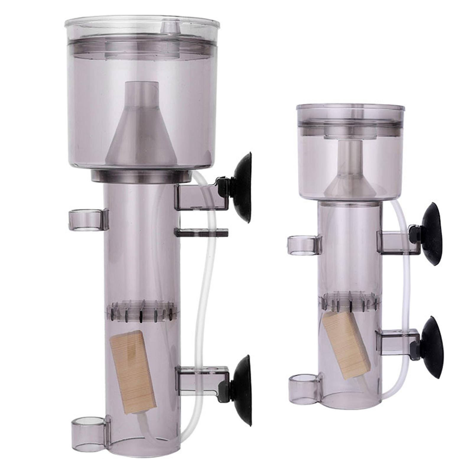 Aquarium Aquarium Protein Separator Nitrogenizer Pneumatische Aquarium Protein Separator Meerwasser Abschäumer Aquarium Sauerstoff Filter