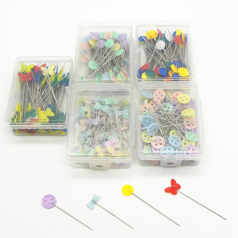 100Stck Edelstahl Schneiderei Stifte Stickerei Patchwork NäHenne Marker Nadel DIY NäHenne Zubehör Stifte Zubehör Werkzeuge