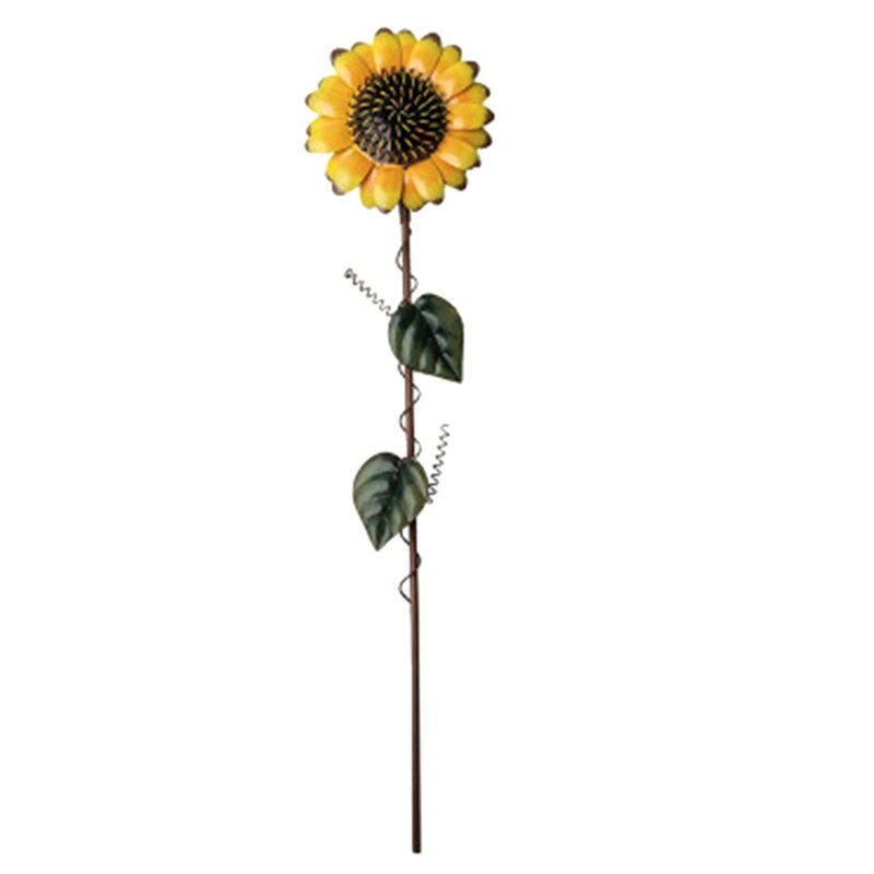 Jahrgang Metall Sonnenblumen Garten Einatz Metall Garten Hof Rasen Terrasse Dekor Sonnenblume Dekoration drinnen draussen