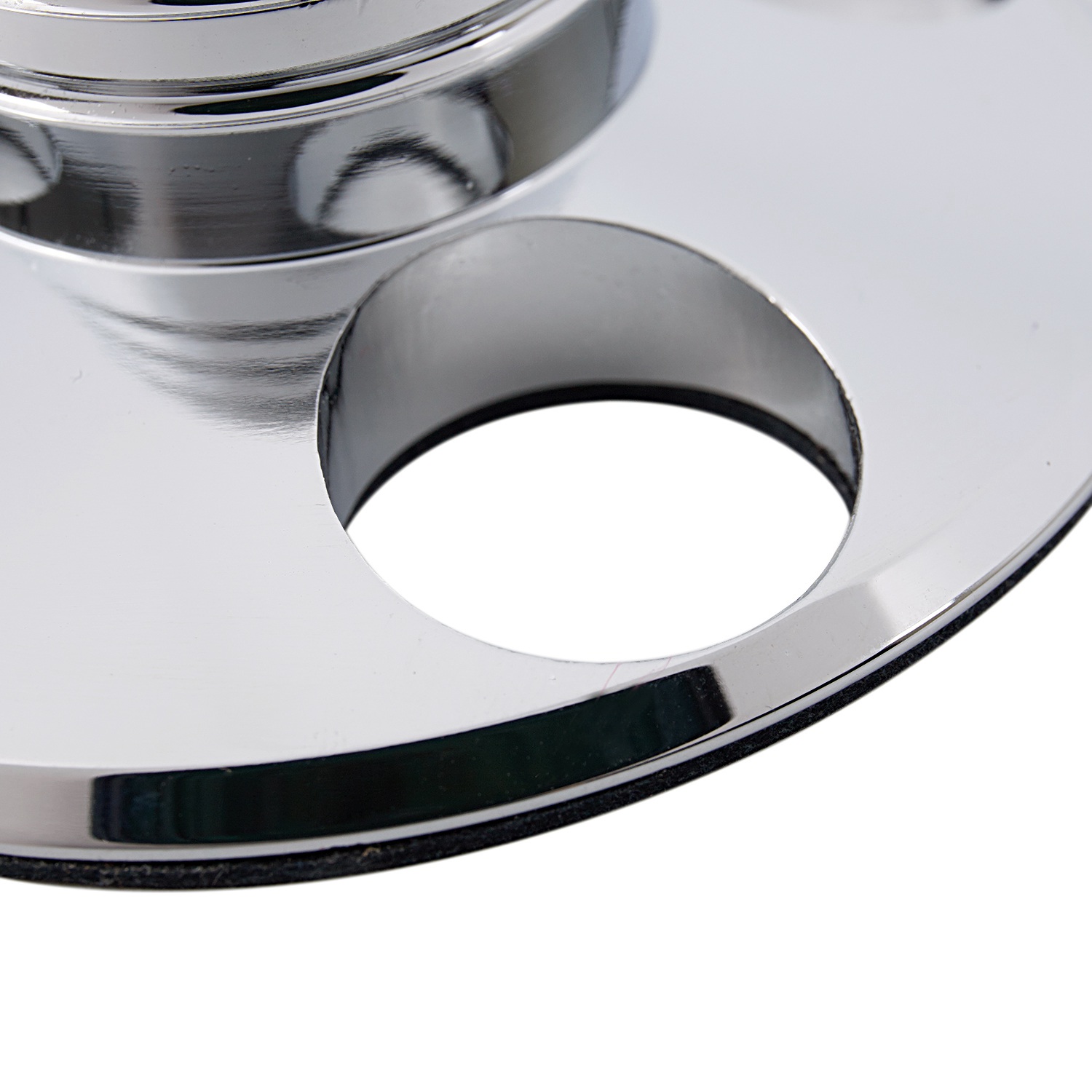 O Lp Vinyl Plattenspieler Metall Rabatt Stabilisator Rekord Spieler Gewicht Klemme Hifi (Silber)