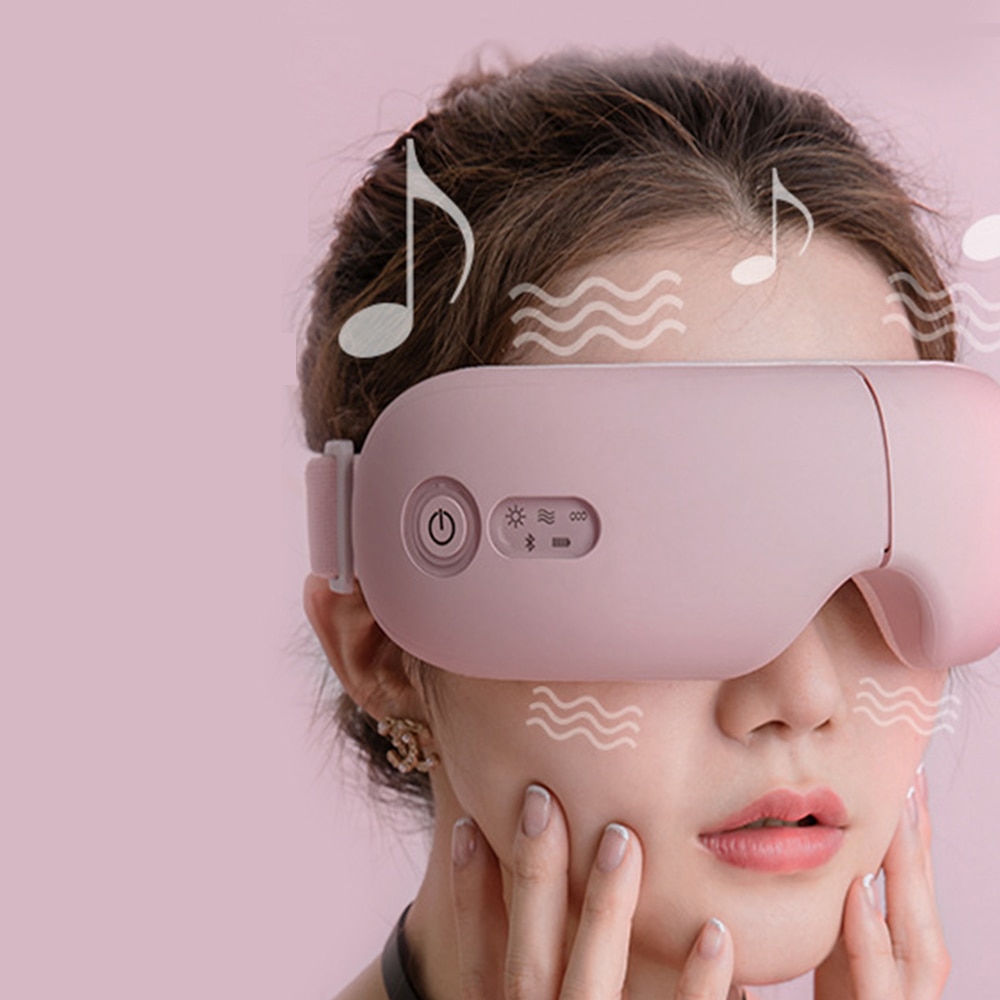 DIOZO Auge Massagegerät Clever Vibration Heiße Kompresse Auge Pflege Instrument Entfernen dunkle kreis Musik Faltbare Auge Massage