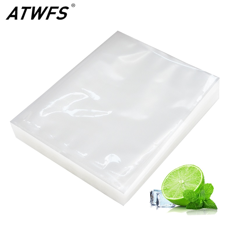 100 teile/los Vakuum Tasche Lebensmittel Vakuum Versiegelung für Lebensmittel Sous Vide Verpackung Beutel Plastique Maschine Verpackung Taschen