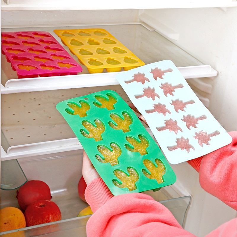 Kuchen Schokolade Kekse Backform Silikon Kaktus Eis Würfel Seife bilden Tablett Küche Dekoration Eis Formen Werkzeuge