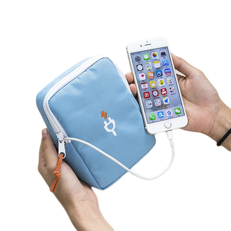 Digital Speicher Tasche praktisch Daten Kabel Ladegerät Kabel Organizer Tasche Tragbare Reißverschluss sperren Organizer fallen Mini Reißverschluss Tasche