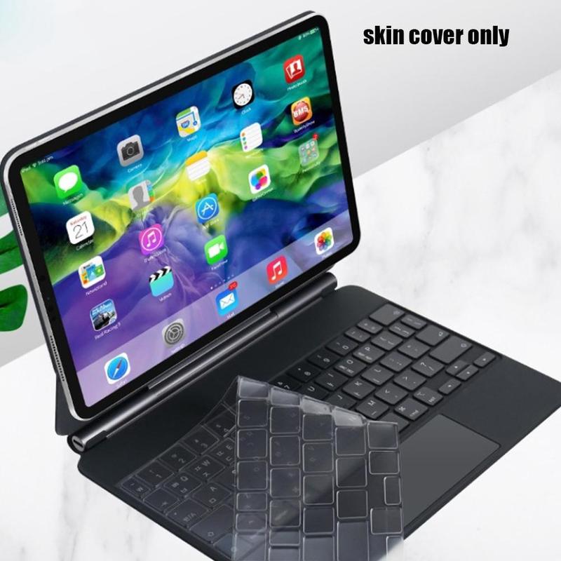 TPU Silikon Wasserdichte Tastatur Schutzhülle Film Tastatur Abdeckung Geeignet für Apfel Tastatur ipad Profi 11/ ipad Profi 12,9