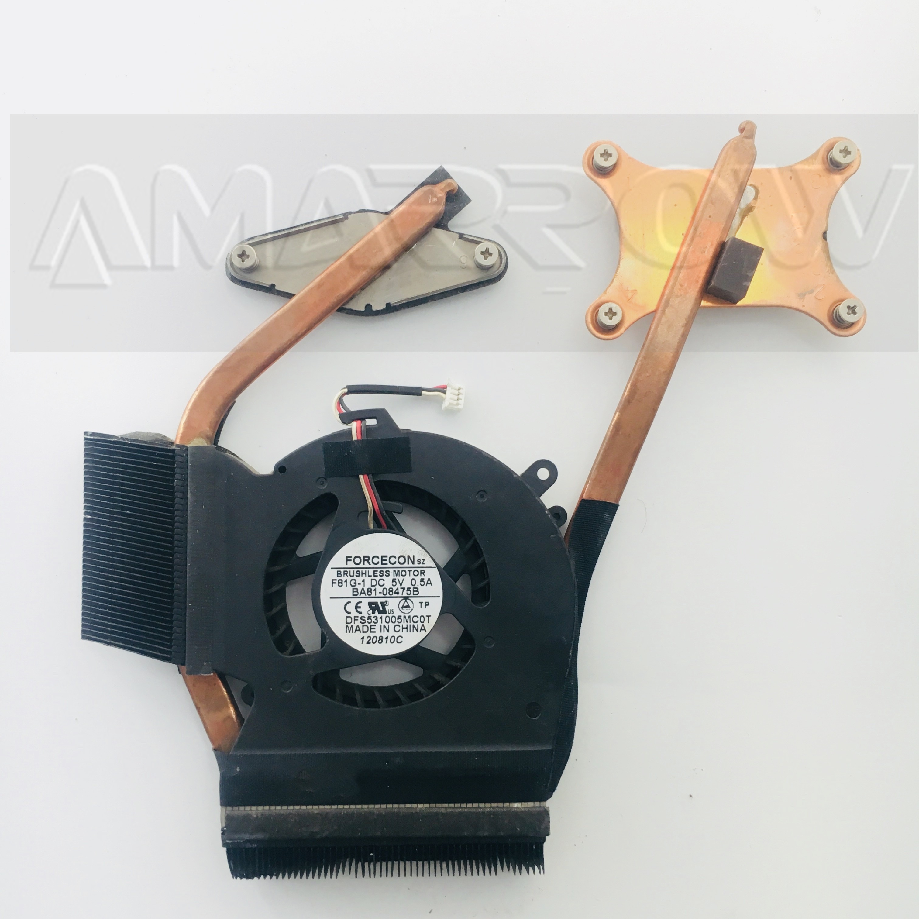 Original Laptop cpu kühlkörper lüfter Für Samsung R540 CPU kühlkörper Fan BA62-005288
