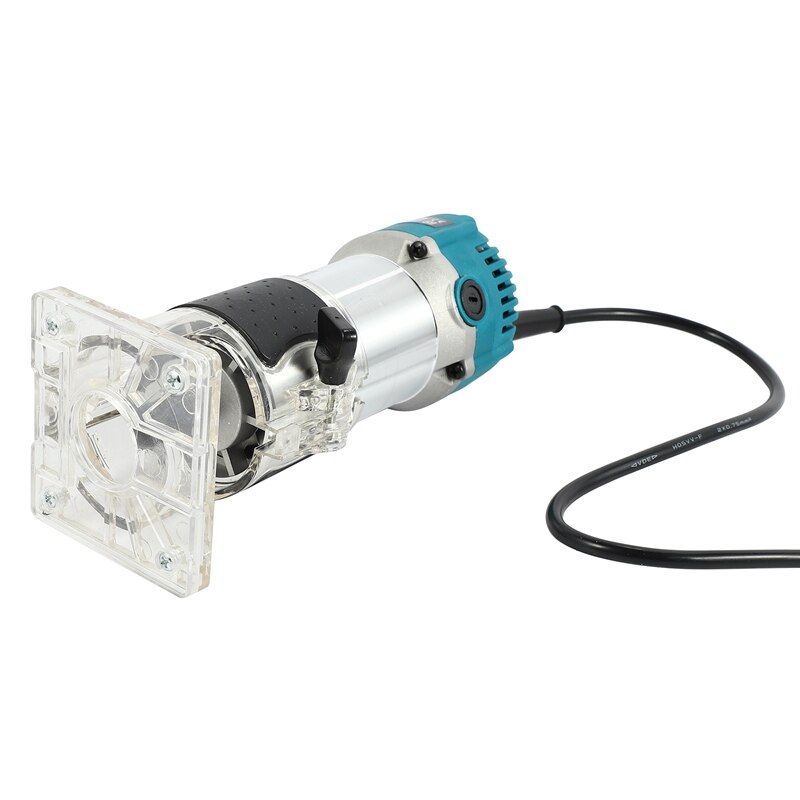 Holz Router Werkzeug 220V 800W Aluminium Router Trimmer für Holz-und Möbel Herstellung 1/4 Zoll Spannzangen EU Stecker